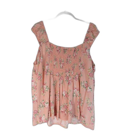 Torrid Cap Sleeve Floral Tank - Picture 3 of 3